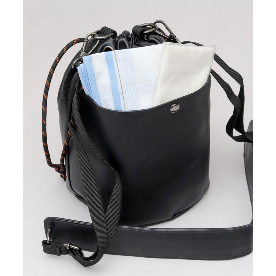 ユニバーサルオーバーオール 巾着ショルダーバッグ ミニショルダー