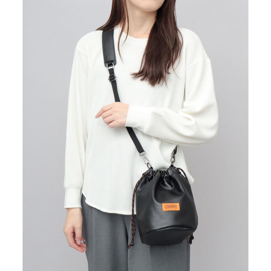 ユニバーサルオーバーオール 巾着ショルダーバッグ ミニショルダー