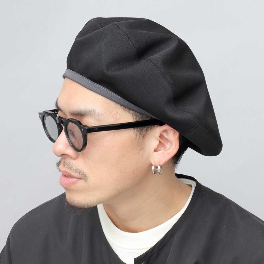 Mr.COVER ベレー帽 帽子 メンズ ベレー ぼうし 大きめ シンプル 無地