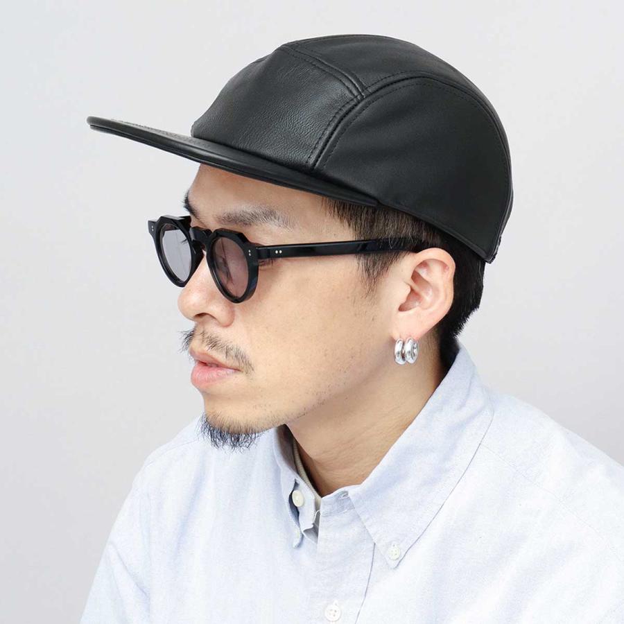 Mr.COVER キャップ ジェットキャップ メンズ つば 長め つば広 平つば