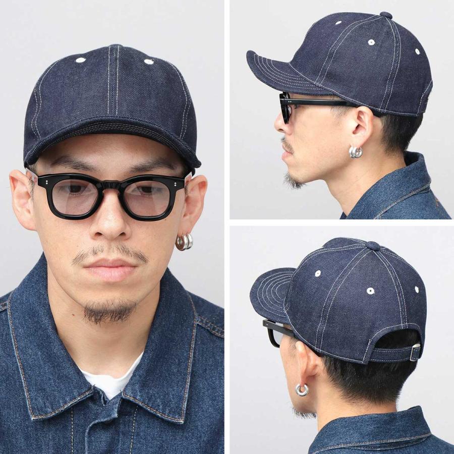 Mr.COVER キャップ 岡山デニム メンズ BBキャップ デニムキャップ 12