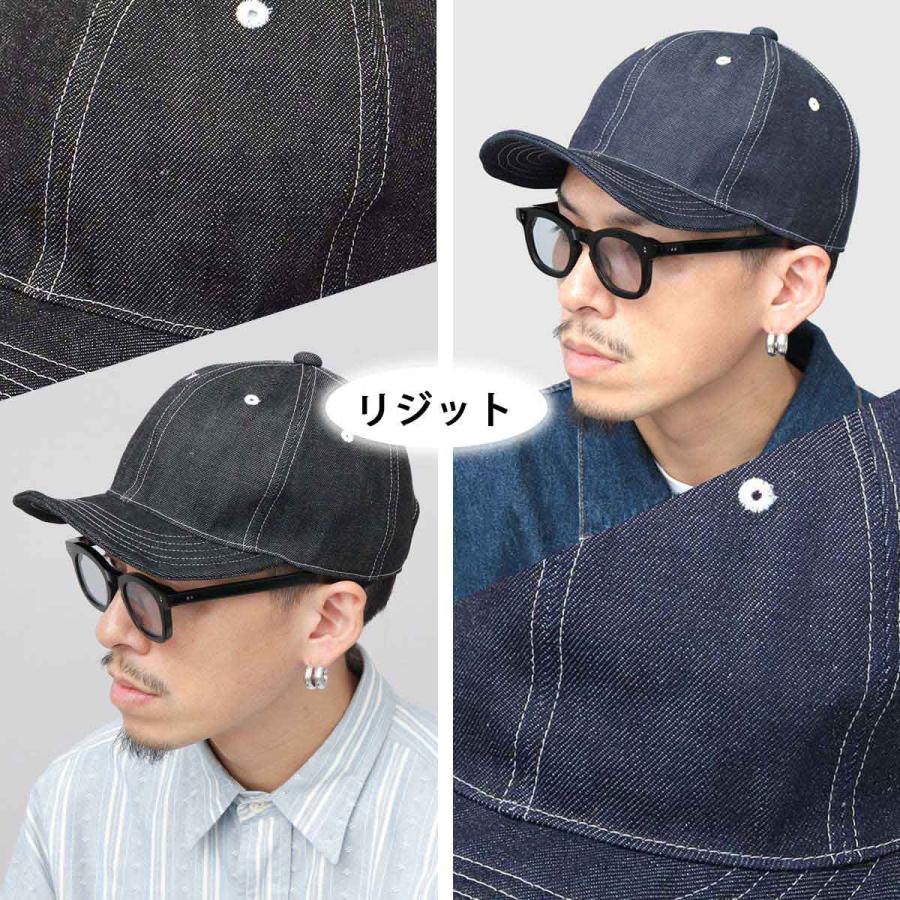 Mr.COVER キャップ 岡山デニム メンズ BBキャップ デニムキャップ 12