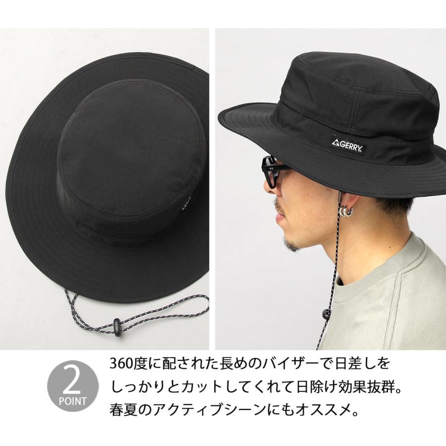 GERRY（ジェリー） 帽子 ハット アドベンチャーハット バケットハット