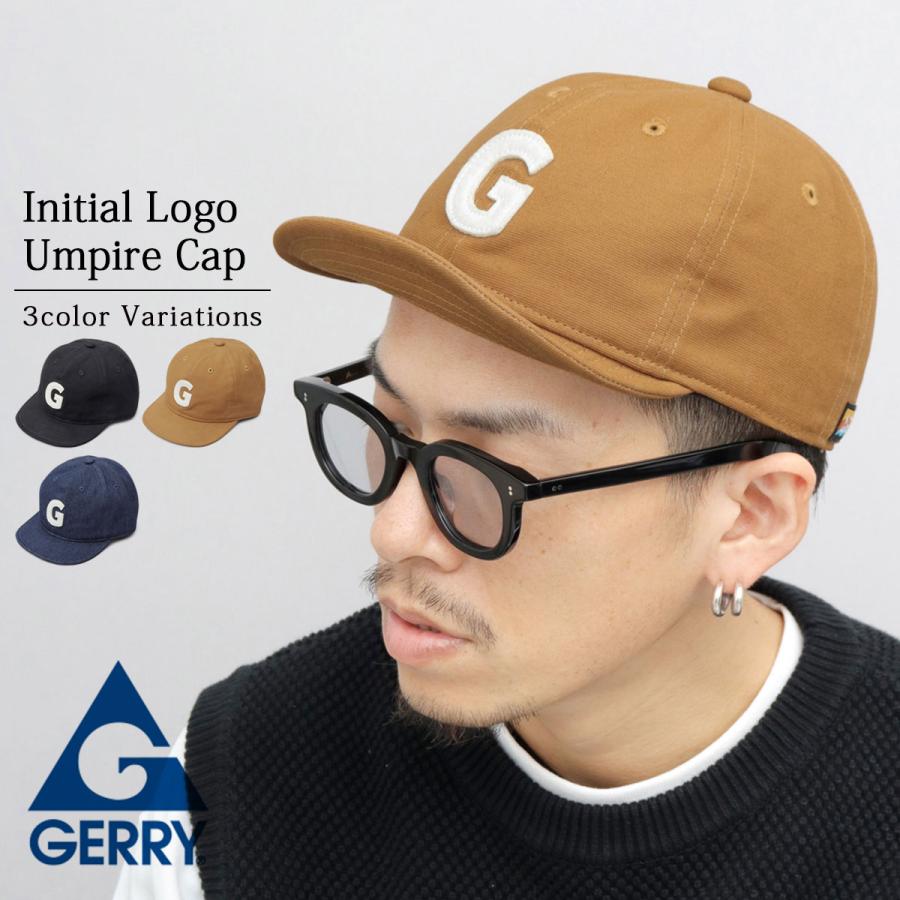 GERRY ジェリー フェルトワッペン ショートバイザー キャップ GERRY ジェリー フェルトワッペン ショートバイザー キャップ