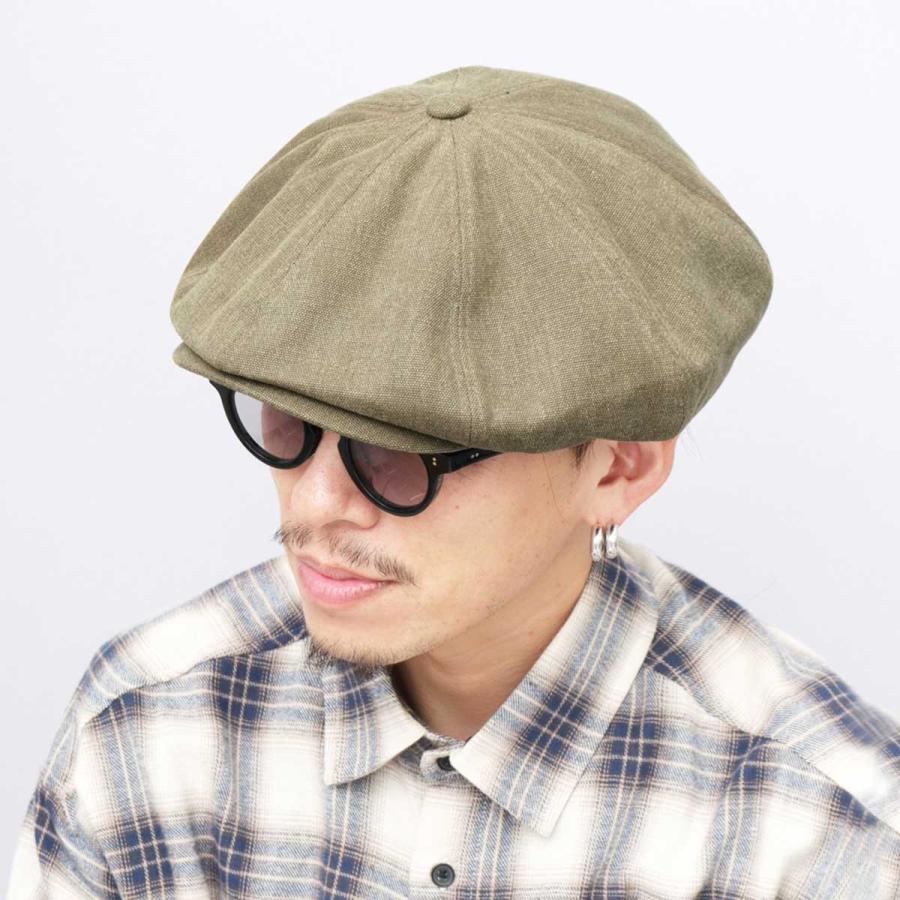 未使用　ポータークラシック　ベレー帽　ハンチング　キャスケット　帽子　ベージュ QUARTER GALLERY（クォーターギャラリー） キャスケット メンズ