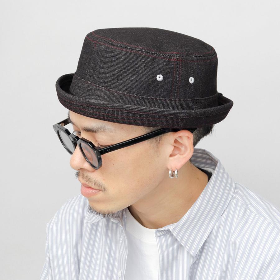 Ruben ハット ポークパイハット メンズ バケットハット 2WAY 帽子