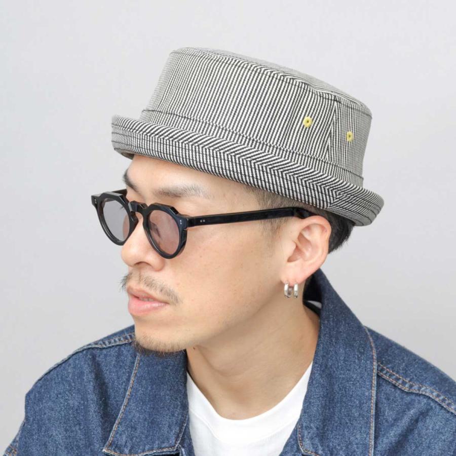 Ruben ハット ポークパイハット メンズ バケットハット 2WAY 帽子