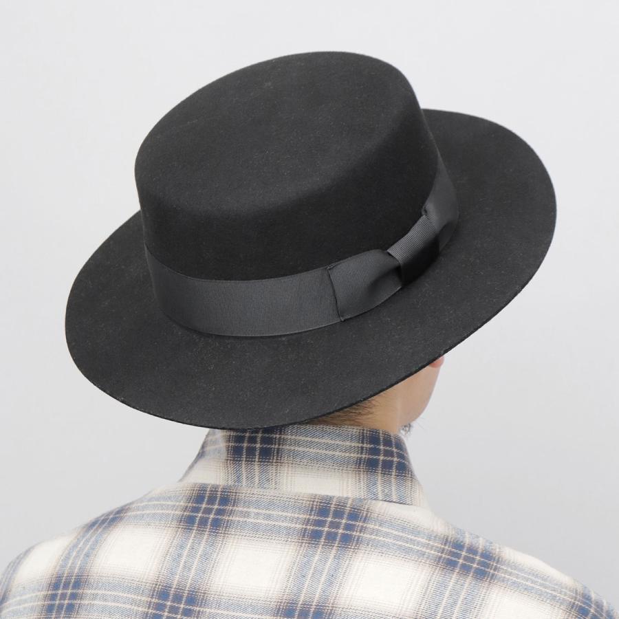 Ruben ハット フェルト カンカン帽 メンズ レディース ウール Ruben ハット フェルト カンカン帽 メンズ レディース ウール