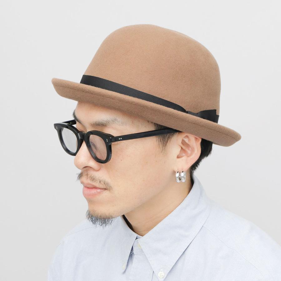 Ruben ハット ボーラーハット メンズ ウール フェルト 秋冬 ダービー