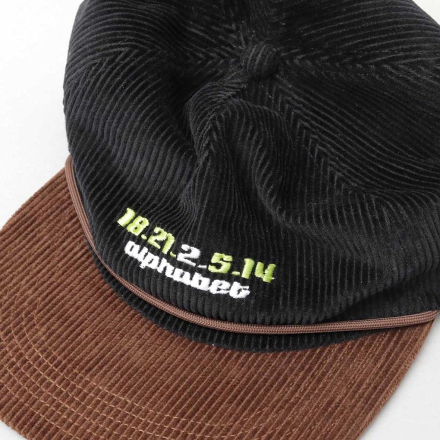 山田レン着用 DEUS コーデュロイキャップ 黒 フリーサイズ DEUS EX MACHINA デウスエクス マキナ キャップ デウス 帽子