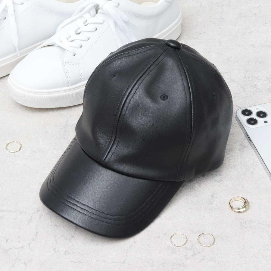 ReqHatter レックハッタ― 本革 ラムレザー キャップ レザー