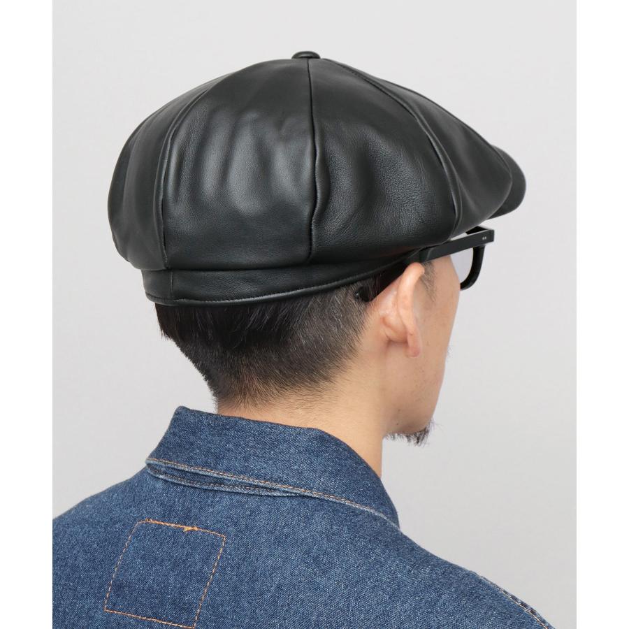 ReqHatter（レックハッター） キャスケット ハンチング 本革