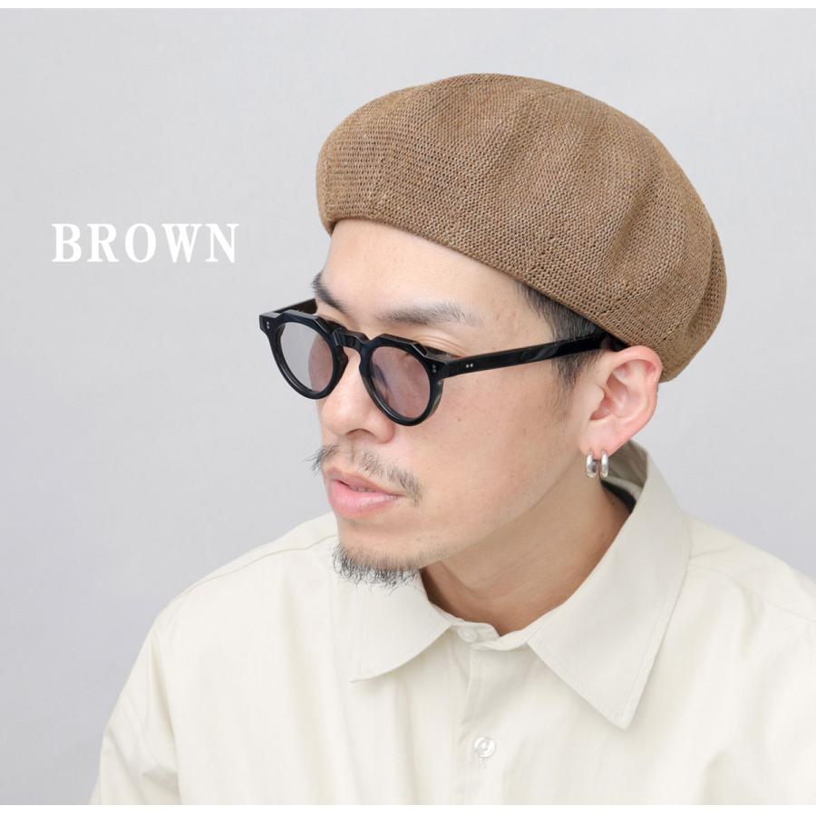 Ｒ17y's春夏向き涼しいベレー帽 Basiquenti ベレー帽 メンズ レディース サマーベレー リネンベレー 麻