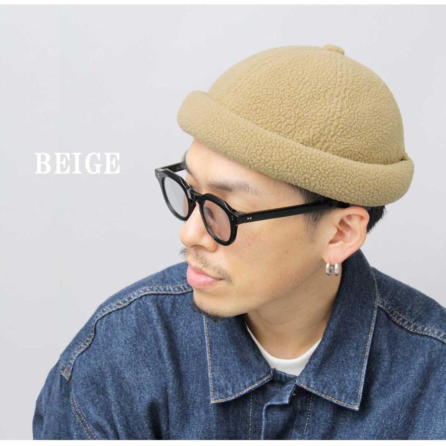 Basiquenti ベーシックエンチ 帽子 メンズ ロールキャップ