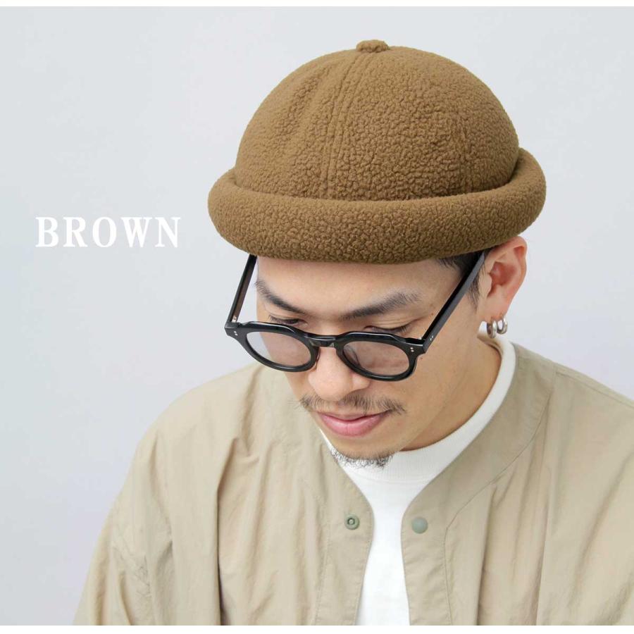 Basiquenti ベーシックエンチ 帽子 メンズ ロールキャップ