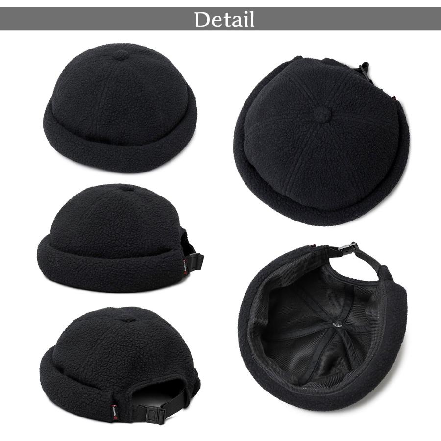 Basiquenti ベーシックエンチ 帽子 メンズ ロールキャップ