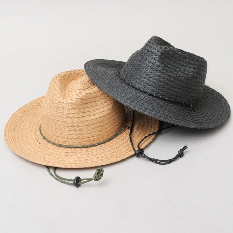 Basiquenti ハット メンズ レディース ペーパーハット 中折れハット