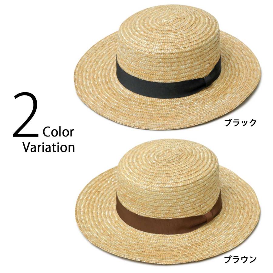 Basiquenti ハット カンカン帽 メンズ レディース 麦わらハット Basiquenti ハット カンカン帽 メンズ レディース 麦わらハット