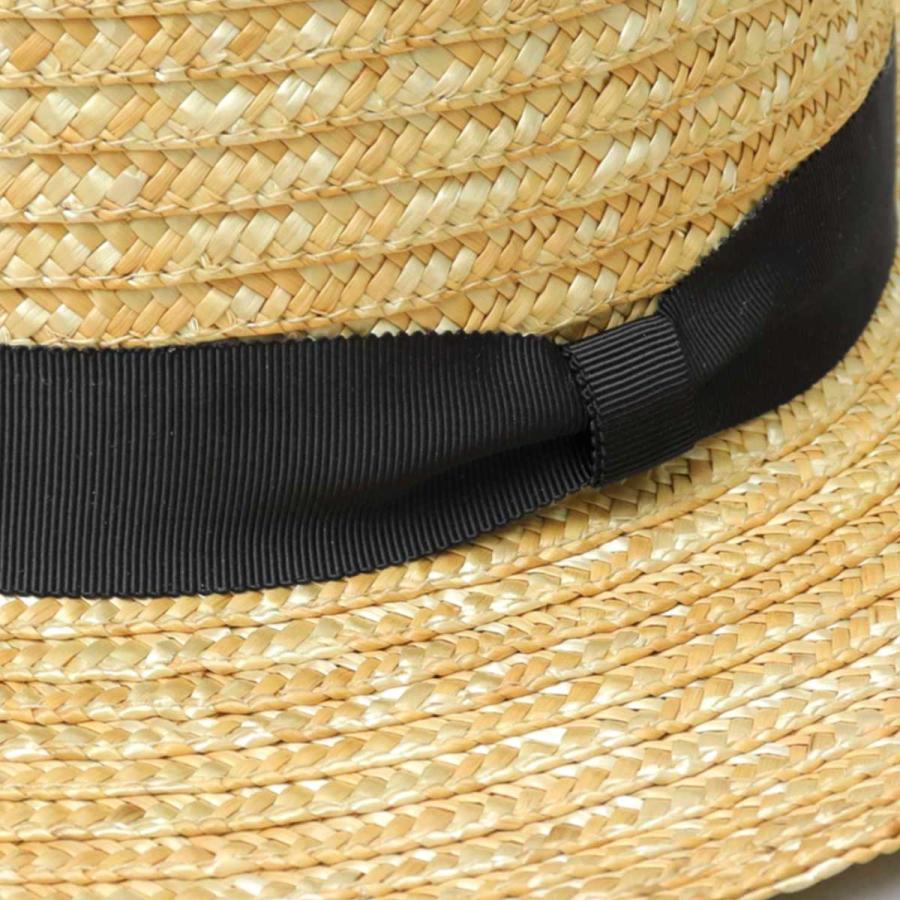 Basiquenti ハット カンカン帽 メンズ レディース 麦わらハット 麦わら