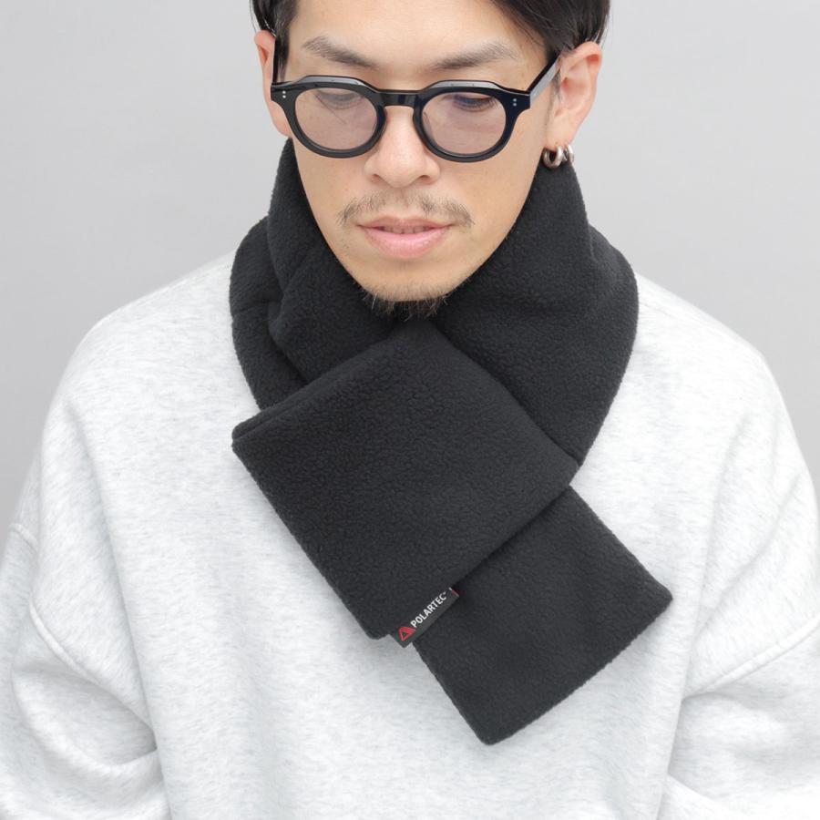 Basiquenti ベーシックエンチ 差込みマフラー POLARTEC 中綿 フリース