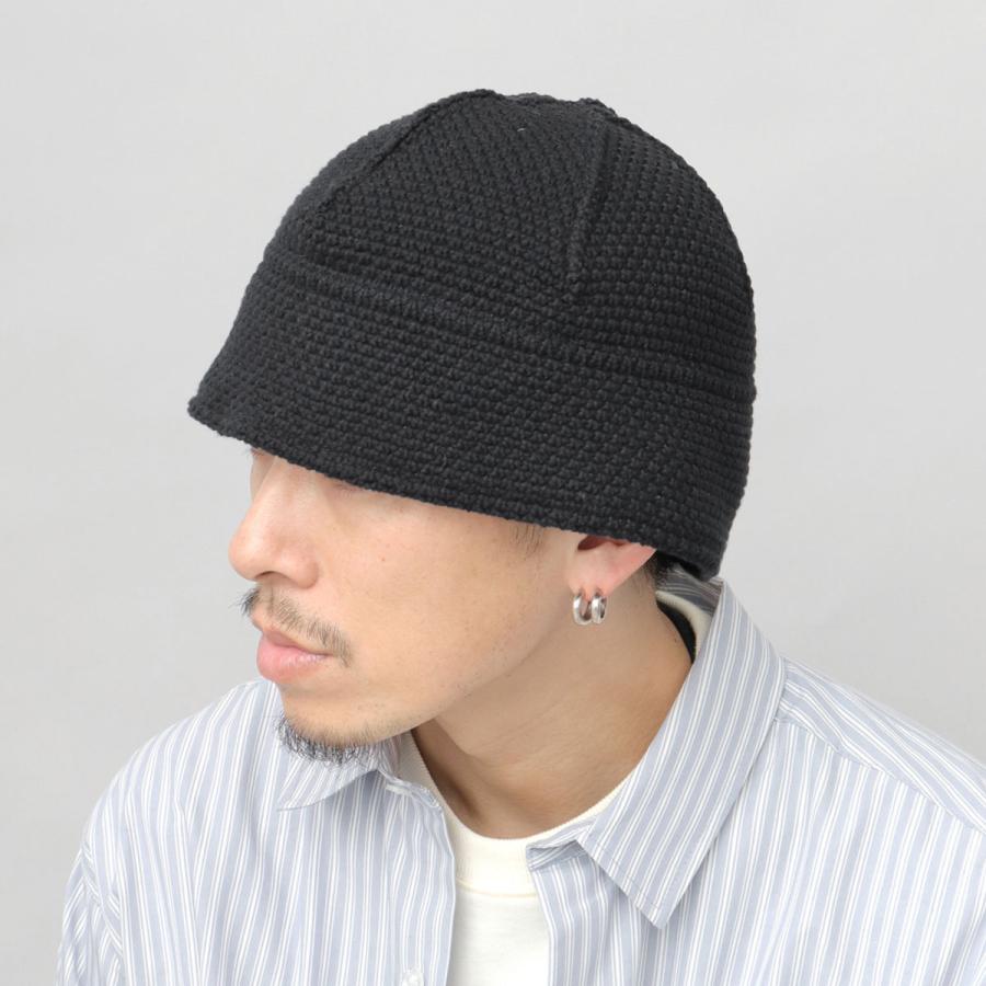 toogood セーラーハット ハット バケットハット Basiquenti ハット メンズ セーラーハット 黒 ニットセーラーハット