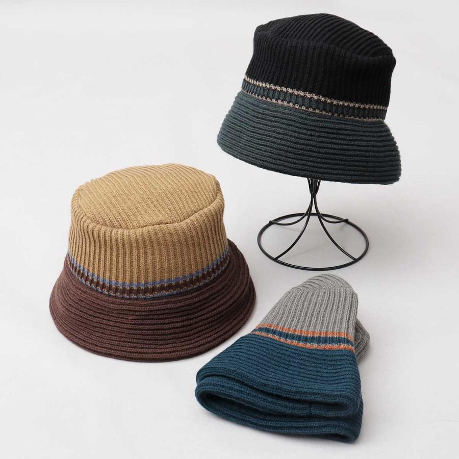 Basiquenti ハット バケットハット メンズ レディース ニット