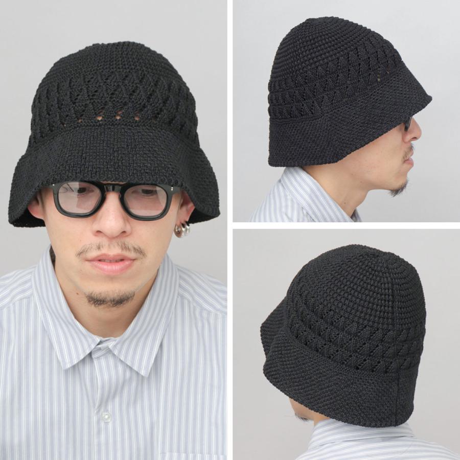 Basiquenti クロシェハット ニットハット メンズ レディース ハット