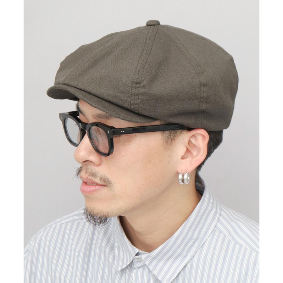 Basiquenti 【2026年販売開始】キャスケット ビッグシルエット 麻混