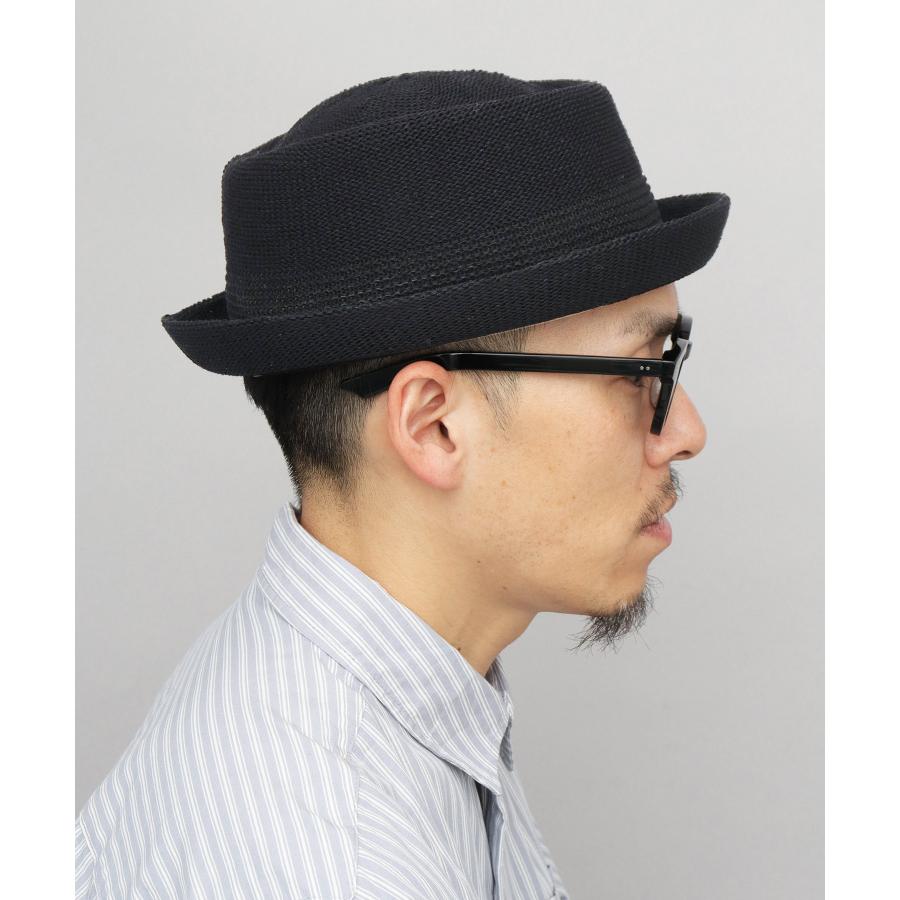 Basiquenti 【2026年販売開始】ポークパイハット サーモハット 麻混