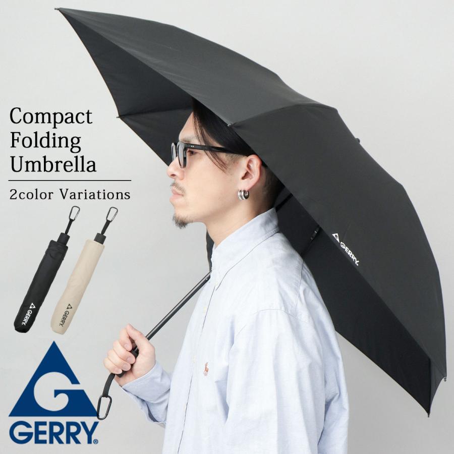 GERRY（ジェリー） 折りたたみ傘 メンズ 軽量 コンパクト 丈夫 大きめ