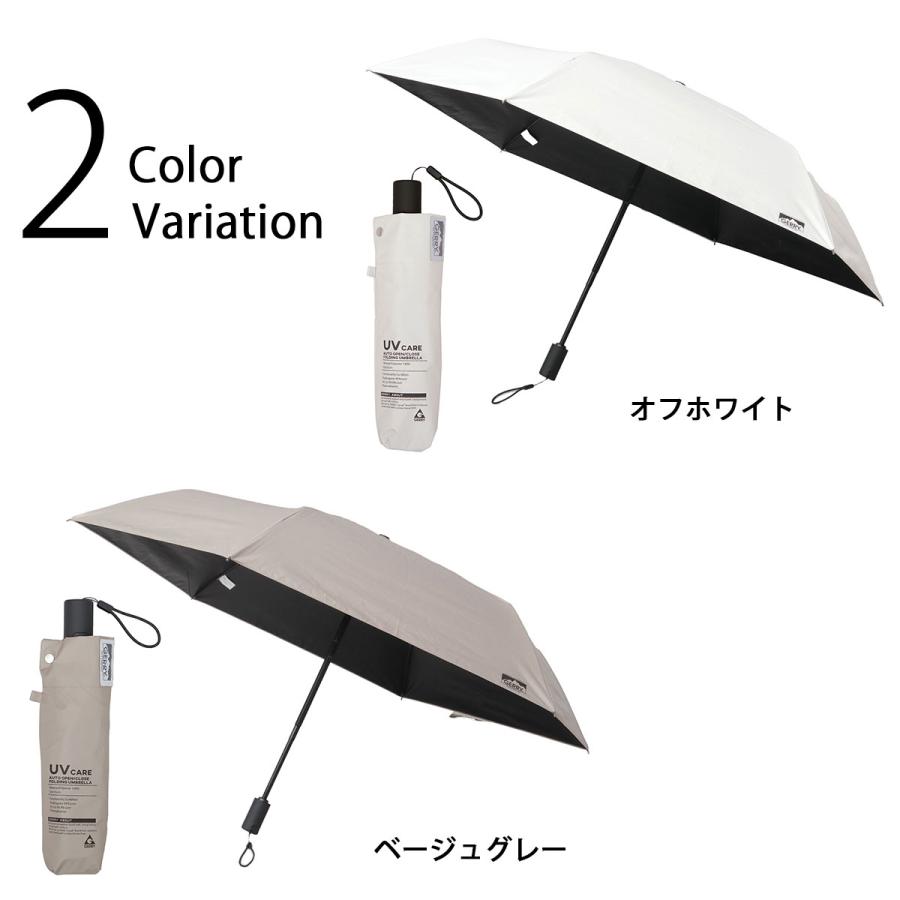 GERRY（ジェリー） 日傘 メンズ 折りたたみ 晴雨兼用 自動開閉 UV