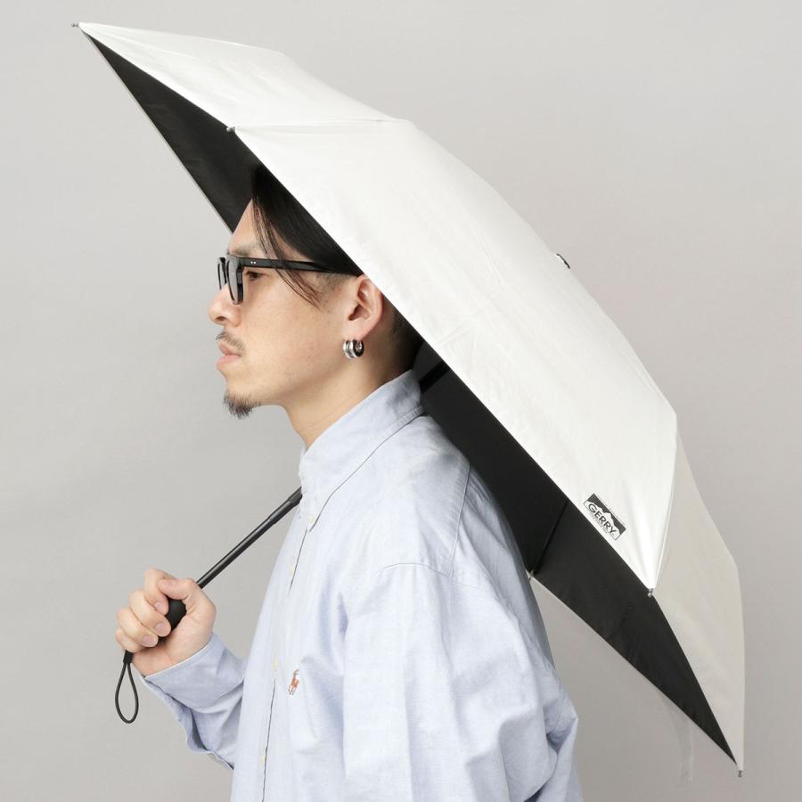 GERRY（ジェリー） 日傘 メンズ 折りたたみ 晴雨兼用 自動開閉 UV