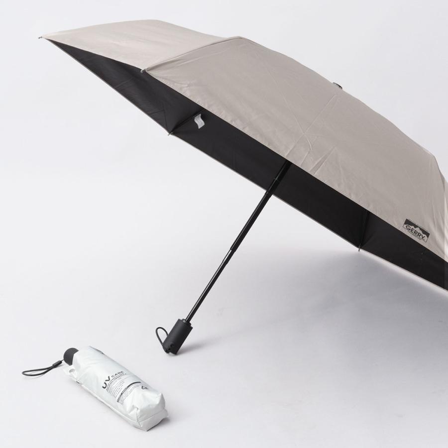 GERRY（ジェリー） 日傘 メンズ 折りたたみ 晴雨兼用 自動開閉 UV