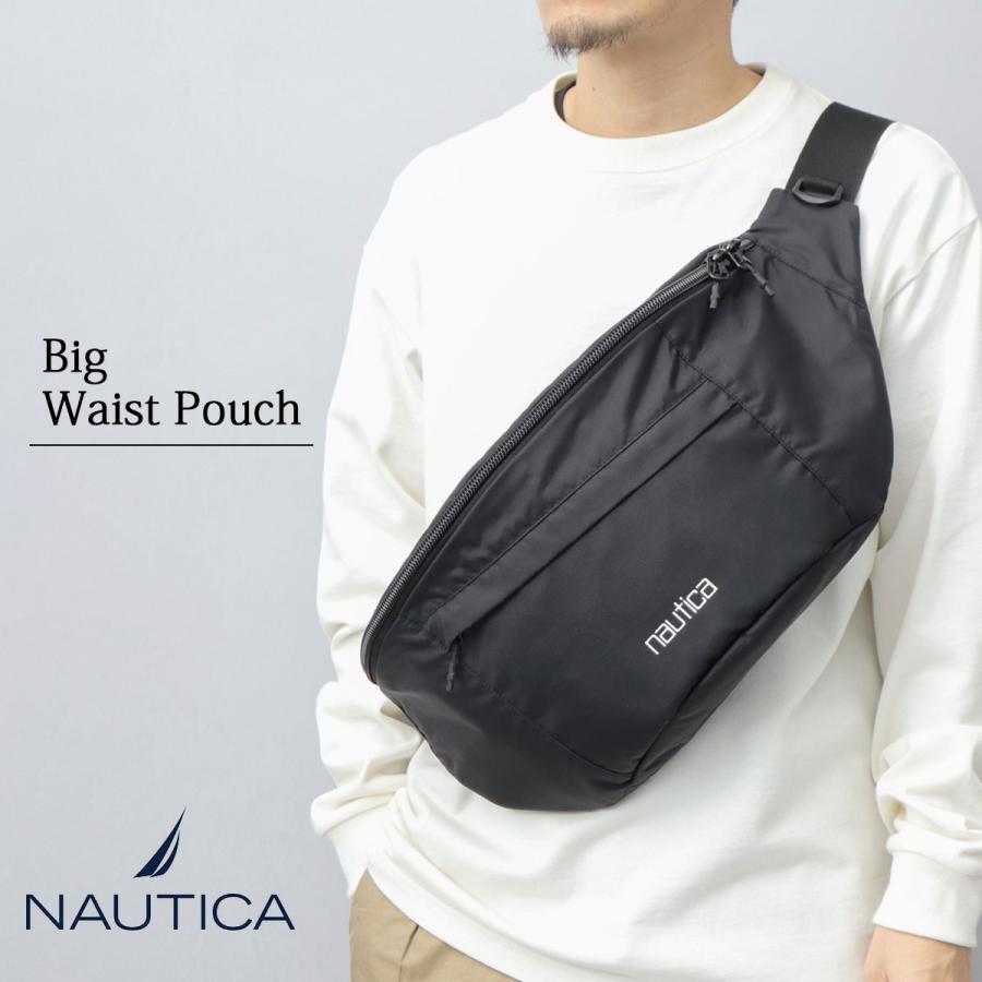 NAUTICA（ノーティカ） ビッグボディバッグ ウエストバッグ 斜め掛け 