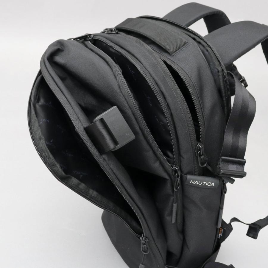NAUTICA（ノーティカ） リュック ビジネスリュック メンズ 黒 シンプル