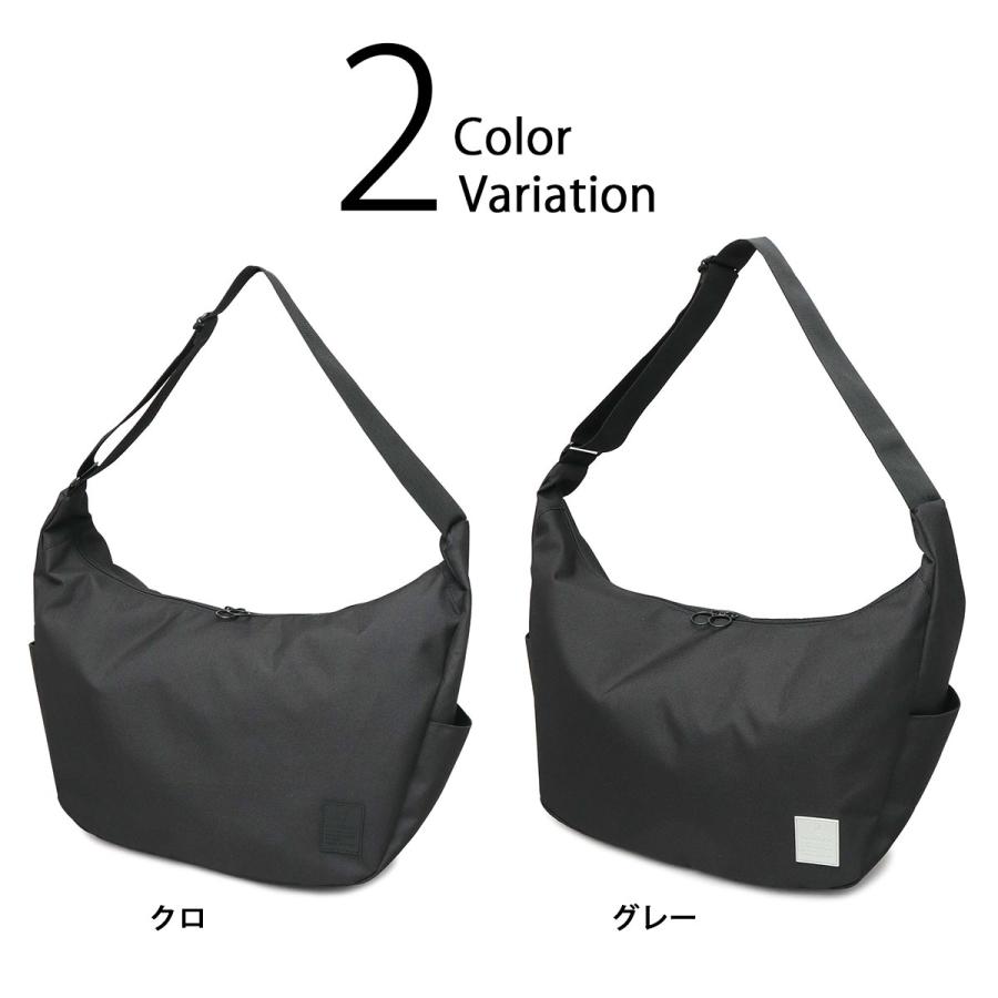 KANGOL カンゴール ショルダーバッグ メンズ レディース 斜めがけ バッグ A4 通勤 通学 ラバータグ ロゴ 舟形 バナナ型 黒 ブラック ギフト | KANGOL | 11