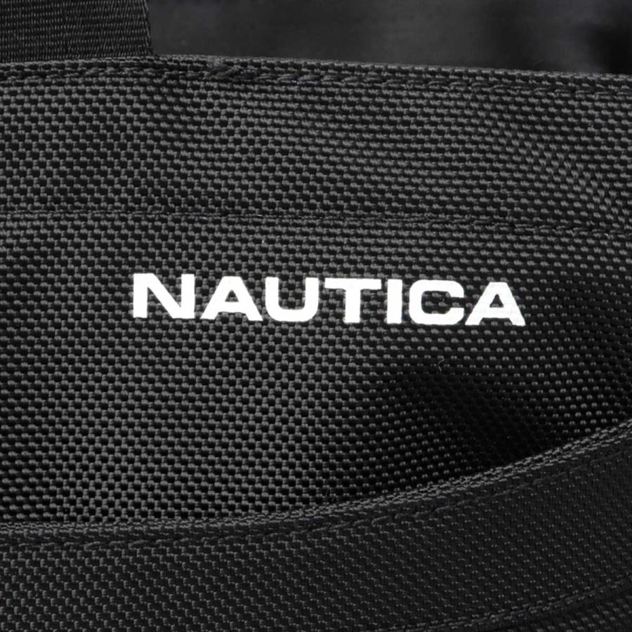 NAUTICA ノーティカ トートバッグ メンズ レディース A4 大容量 ビジネストート 2WAY マチ拡張 ポリエステル 多ポケット 通勤 通学 出張 旅行 父の日 ギフトの画像