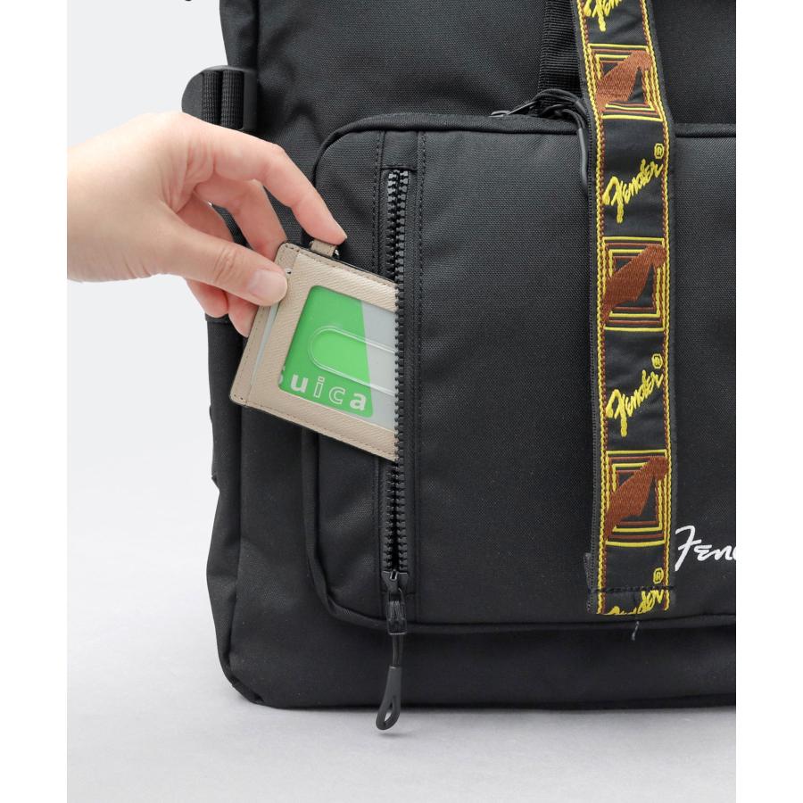 Fender ロールトップバックパック ブラック Fender（フェンダー） ロールトップ バックパック リュック 大容量