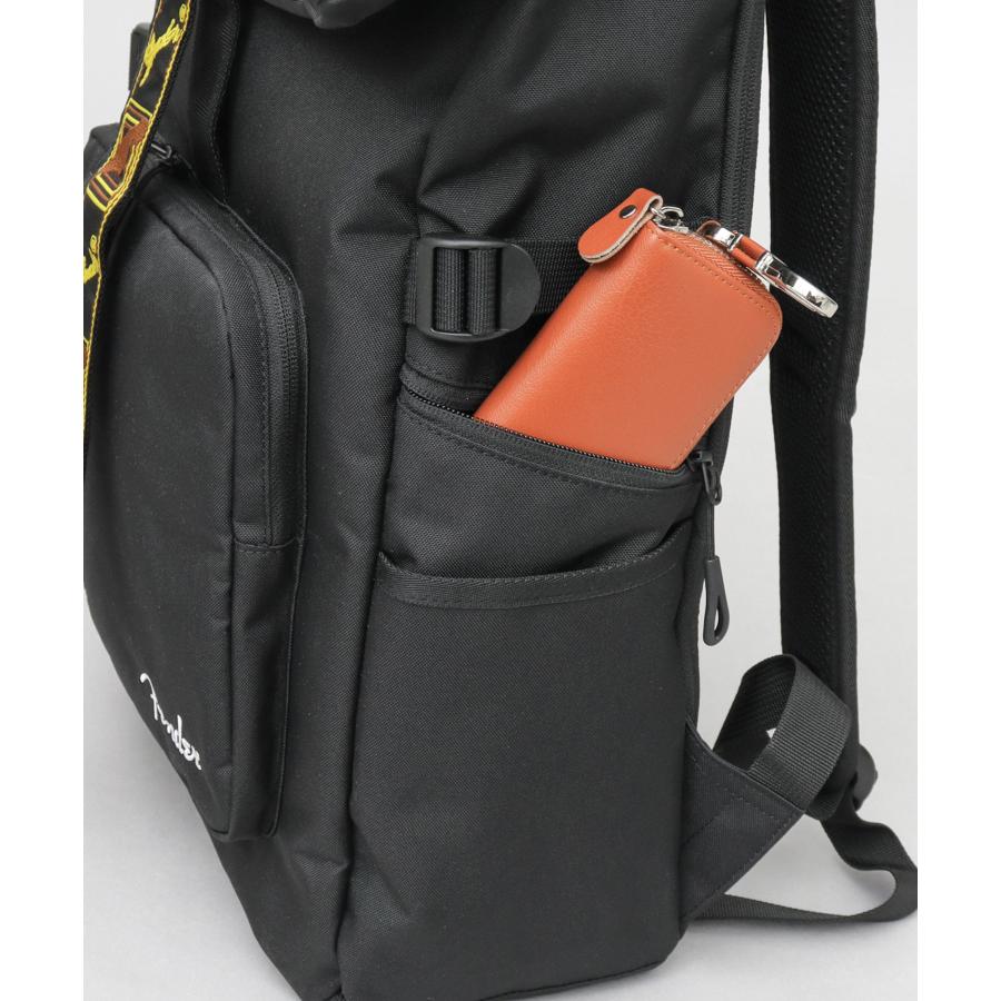 Fender ロールトップバックパック ブラック Fender（フェンダー） ロールトップ バックパック リュック 大容量