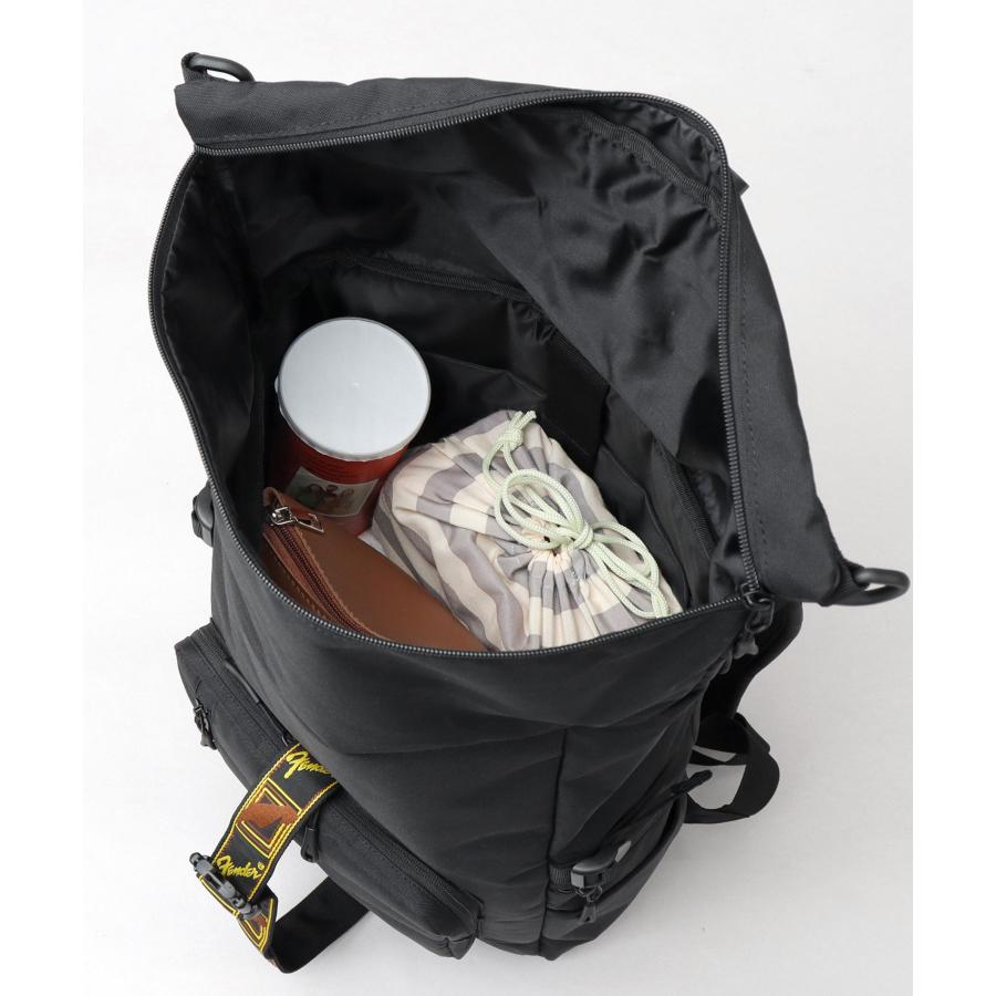 Fender ロールトップバックパック ブラック Fender（フェンダー） ロールトップ バックパック リュック 大容量