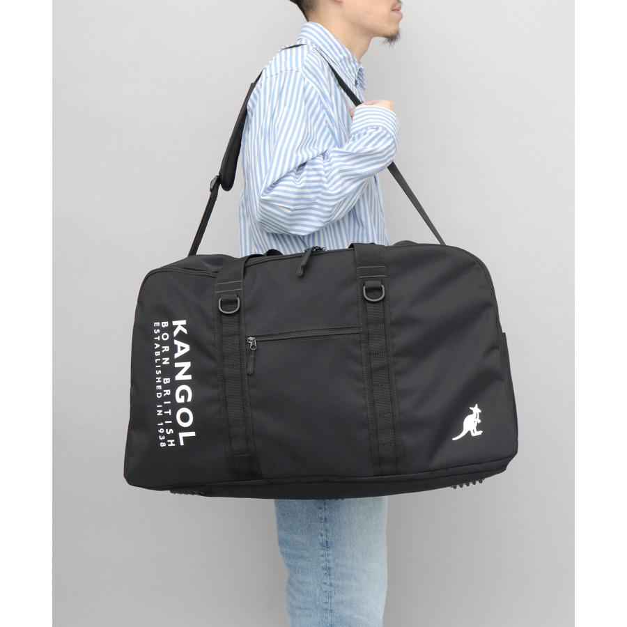 【2026年販売開始】KANGOL カンゴール ボストンバッグ メンズ レディース 大容量 45.5L 旅行バッグ 2泊3日 修学旅行 キャリーオン 出張 母の日 父の日_3