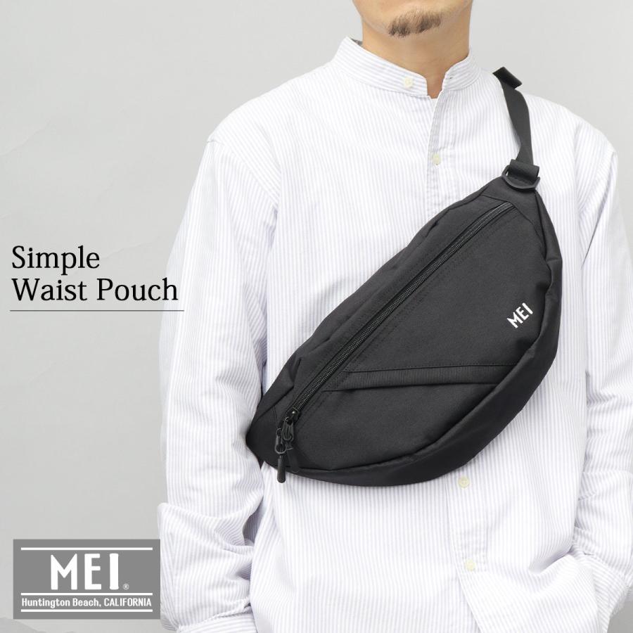 美品★Back Channel MEI ボディバッグ コラボ ブラック MEI（メイ） 在庫限り30%OFFクーポン ボディバッグ メンズ レディース