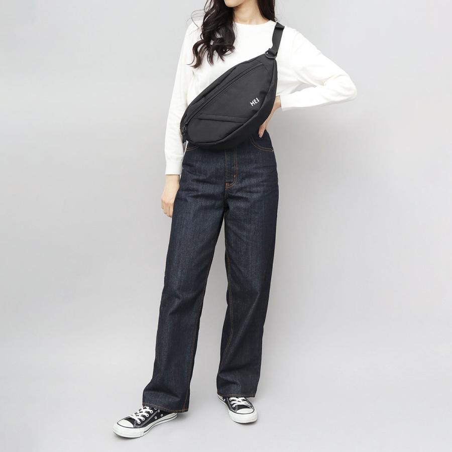 美品★Back Channel MEI ボディバッグ コラボ ブラック MEI（メイ） 在庫限り35%OFFクーポン ボディバッグ メンズ レディース