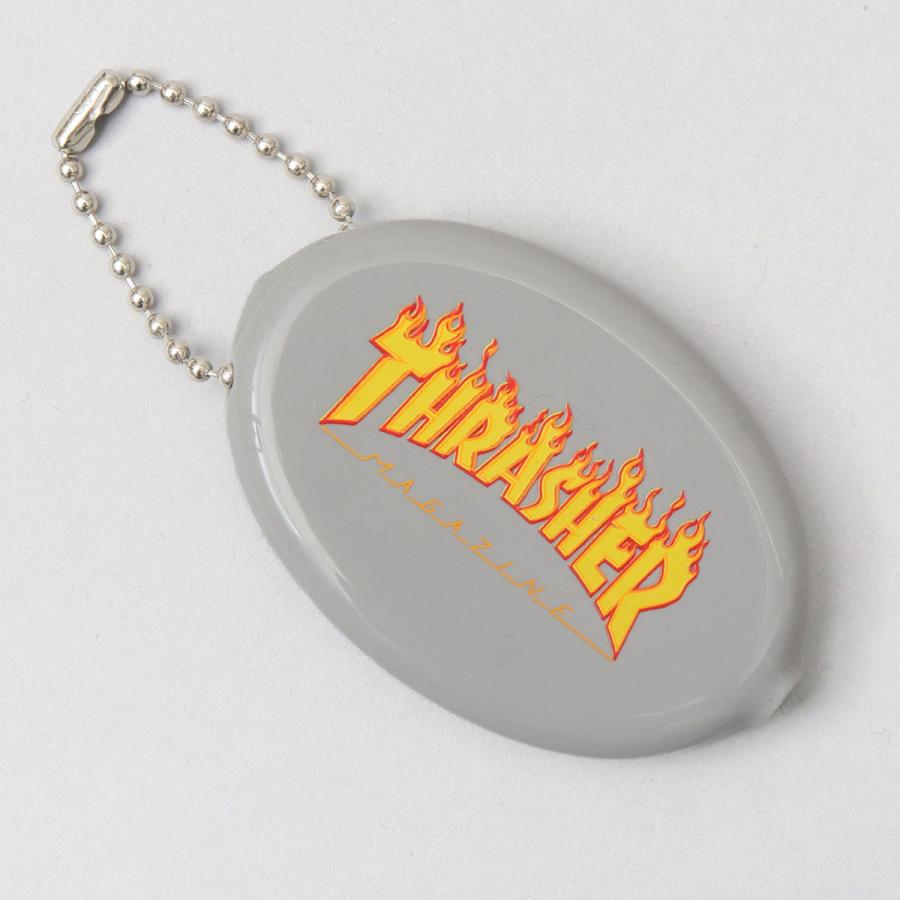 コインケース ラバーコインケース メンズ レディース 子供 小銭入れ キーホルダー コンパクト ビーチ 海 プール スラッシャー THRASHER