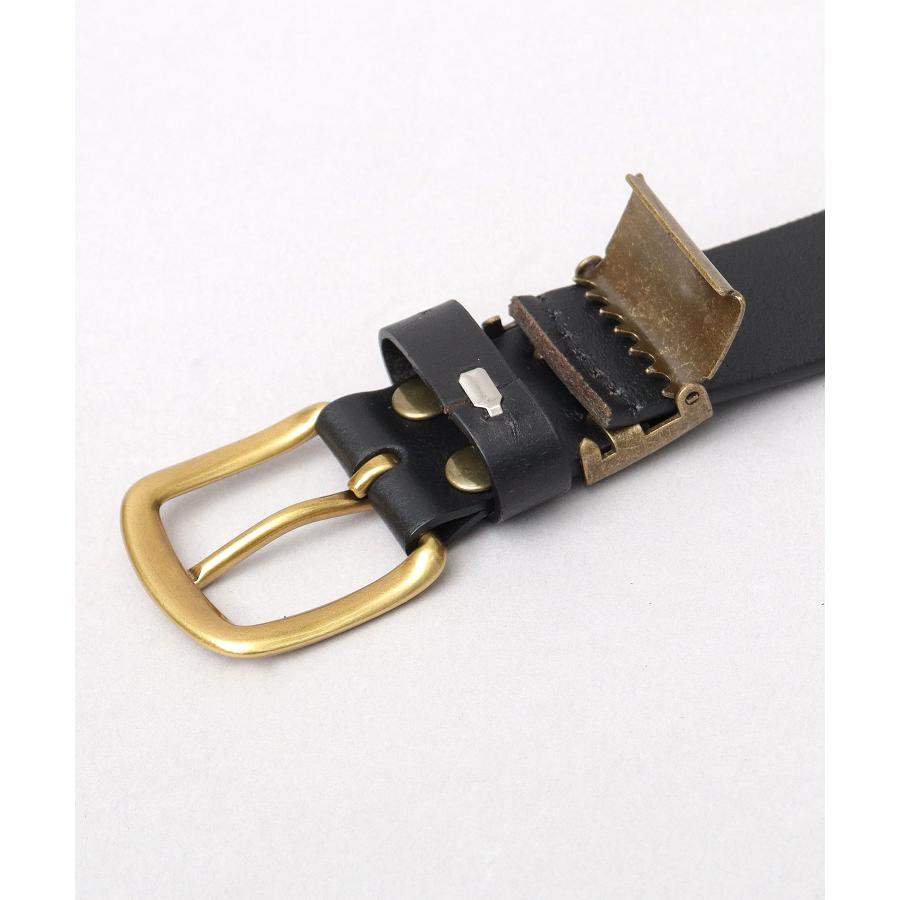 Lee（リー） 本革 ベルト メンズ レザーベルト 牛革 3cm ナローベルト