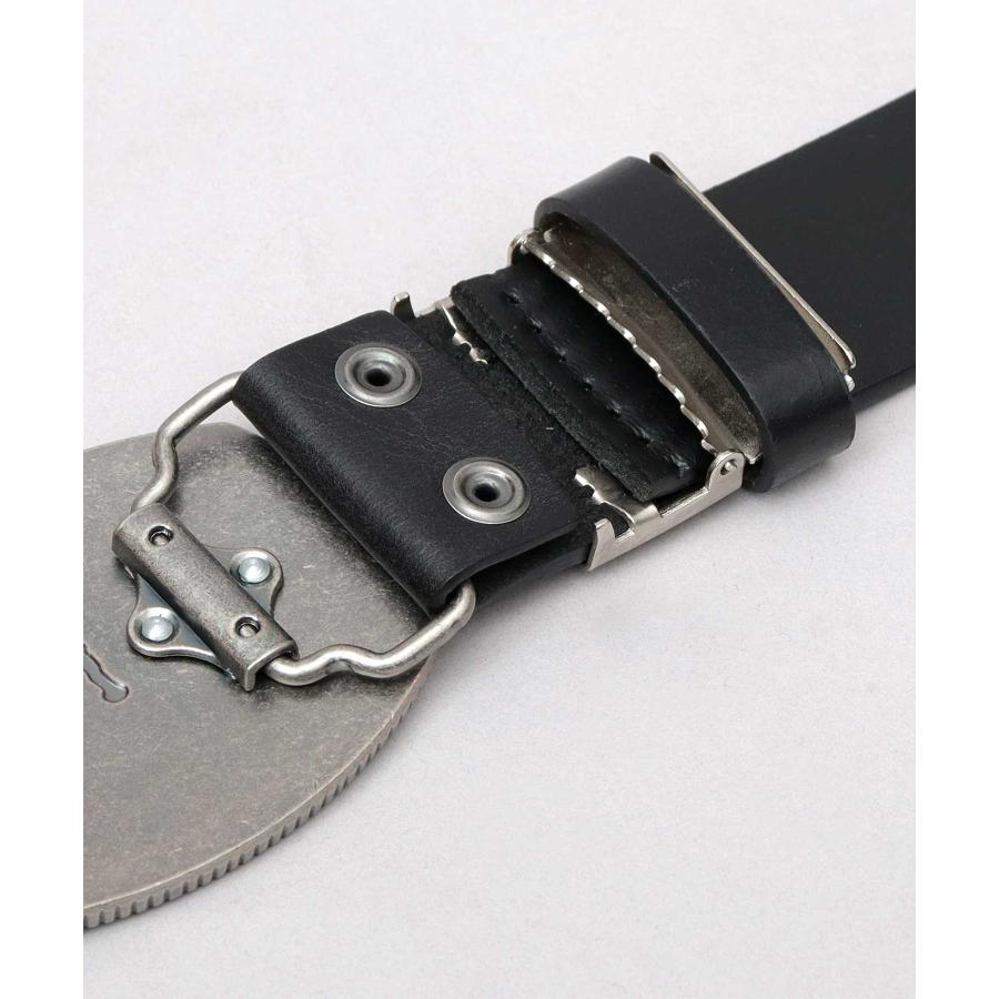 Lee（リー） 本革 レザーベルト メンズ 跳ね馬 ウエスタン 大きめ