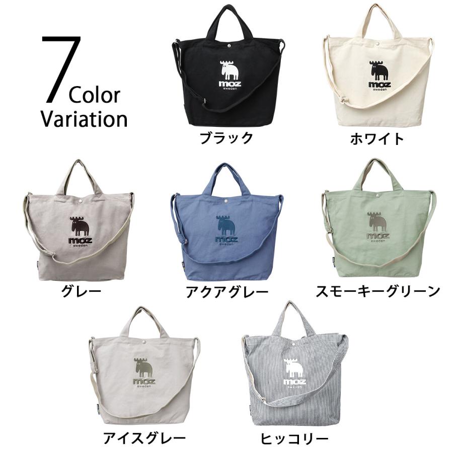 moz（モズ） トートバッグ レディース キャンバス 2way ショルダー