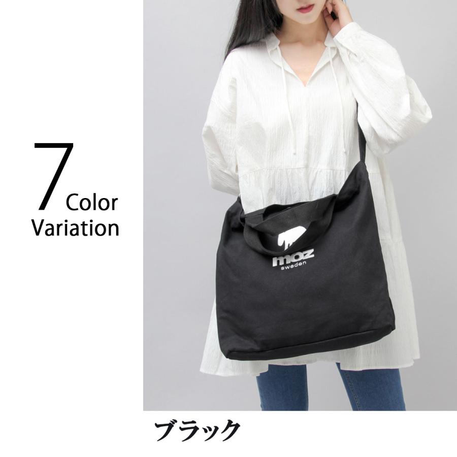 moz（モズ） トートバッグ レディース キャンバス 2way ショルダー
