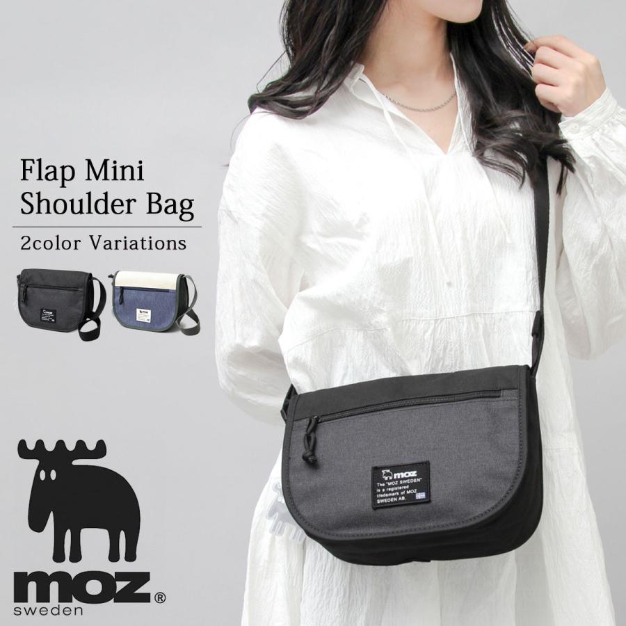 moz（モズ） ショルダーバッグ ミニショルダー レディース 小さめ 黒