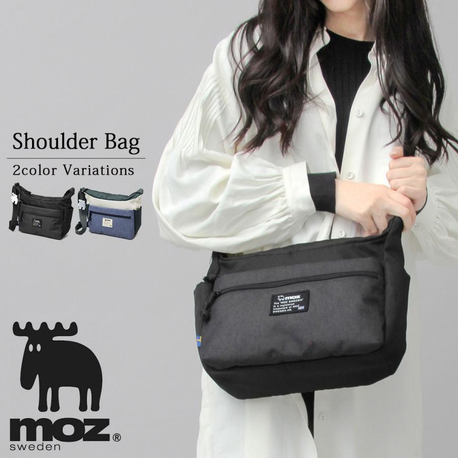 moz モズ ショルダーバッグ レディース ポケット 多い 黒 moz モズ ショルダーバッグ レディース ポケット 多い 黒